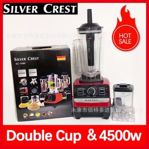 SILVER CREST SC1589 POWERFUL DOUBLE CUP BLENDER 4500WATTS