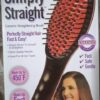 AS SEENON TV Simply Straight - Electric Hair Straightening BrushComb