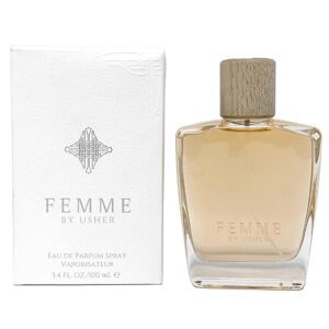 Usher Femme for Women Eau de Parfum Spray, 3.4 Ounce