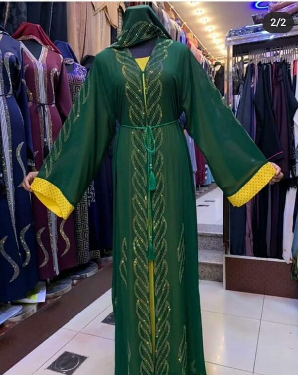 EXCLUSIVE UNIQUE WOMEN ABAYA JALABIYA DRESS 3 1