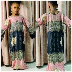 GIRL CHILD'S UNIQUE ABAYA JALABIYA DRESS