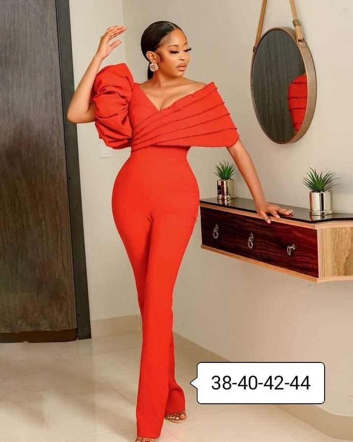 LADIES' FASHION UNIQUE JUMPSUIT  CartRollers ﻿Online Marketplace Shopping  Store In Lagos Nigeria