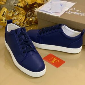 RED-SOLE DESIGNER LACED SNEAKERS SHOE FOR MEN