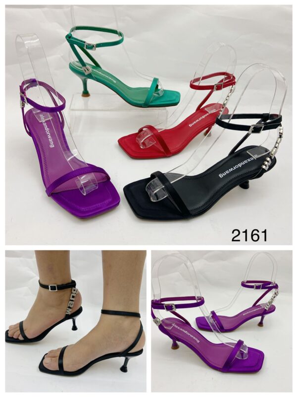 Alexander Wang Thin Strao Sandals For Women Low Heels2