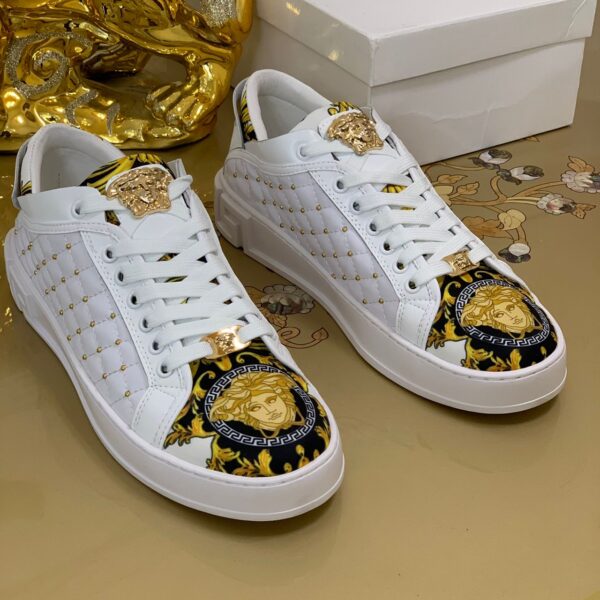 HIGH QUALITY GOLD DESIGNERS SNEAKERS for CartRollers Marketplace For Shopping Online, Fashion, Electronics, Phones, Computers and Buy Men Shoe, Home Appliances, Kitchenwares, Groceries Accessories,ankara, Aso Ebi, Beads, Boys Casual Wears, Children Children's Wears ,Corporate Shoes, Cosmetics Dress ,Dresses Fashion, Girls' Dresses ,Girls' Wears, Hair Care ,Jewelries ,Jewelry Kids, Kids' Fashion Ladies ,Wears Lapel Pins, Loafers Shoe Men ,Men's Caftan, Men's Casual Soes, Men's Fashion, Men's Shoes, Men's Wears, Moccasin Shoe, Natural Hair, In Lagos Nigeria