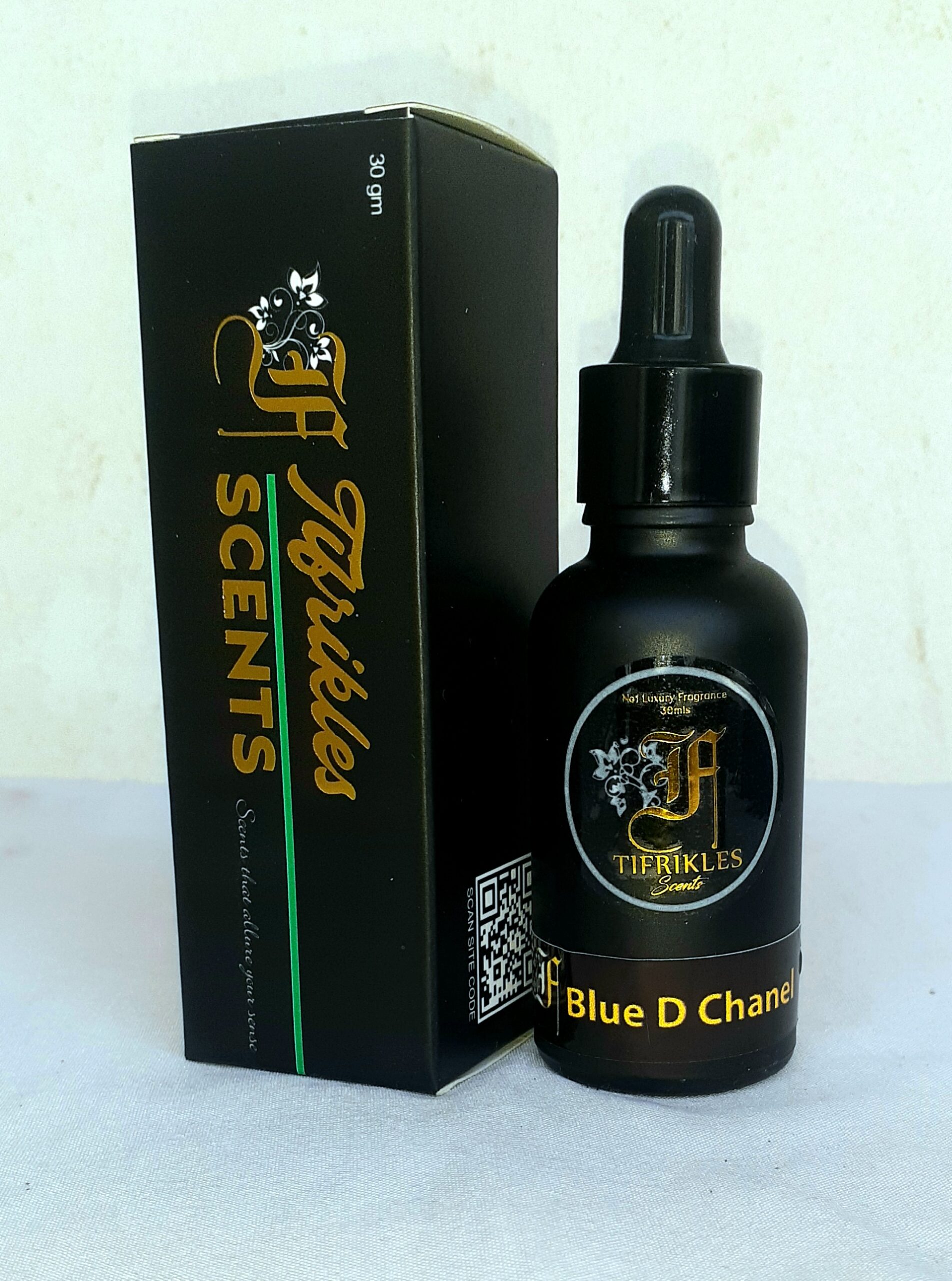 Undiluted Perfume Oil- Blue D