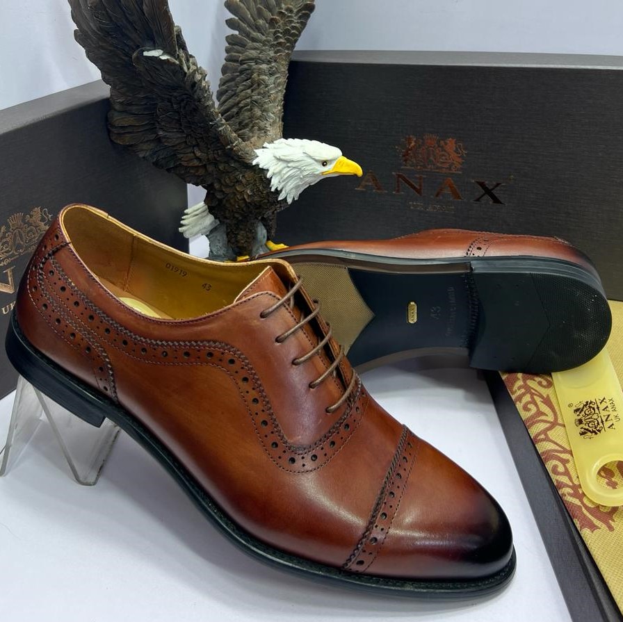 DERBY OXFORD QUALITY LEATHER SHOES