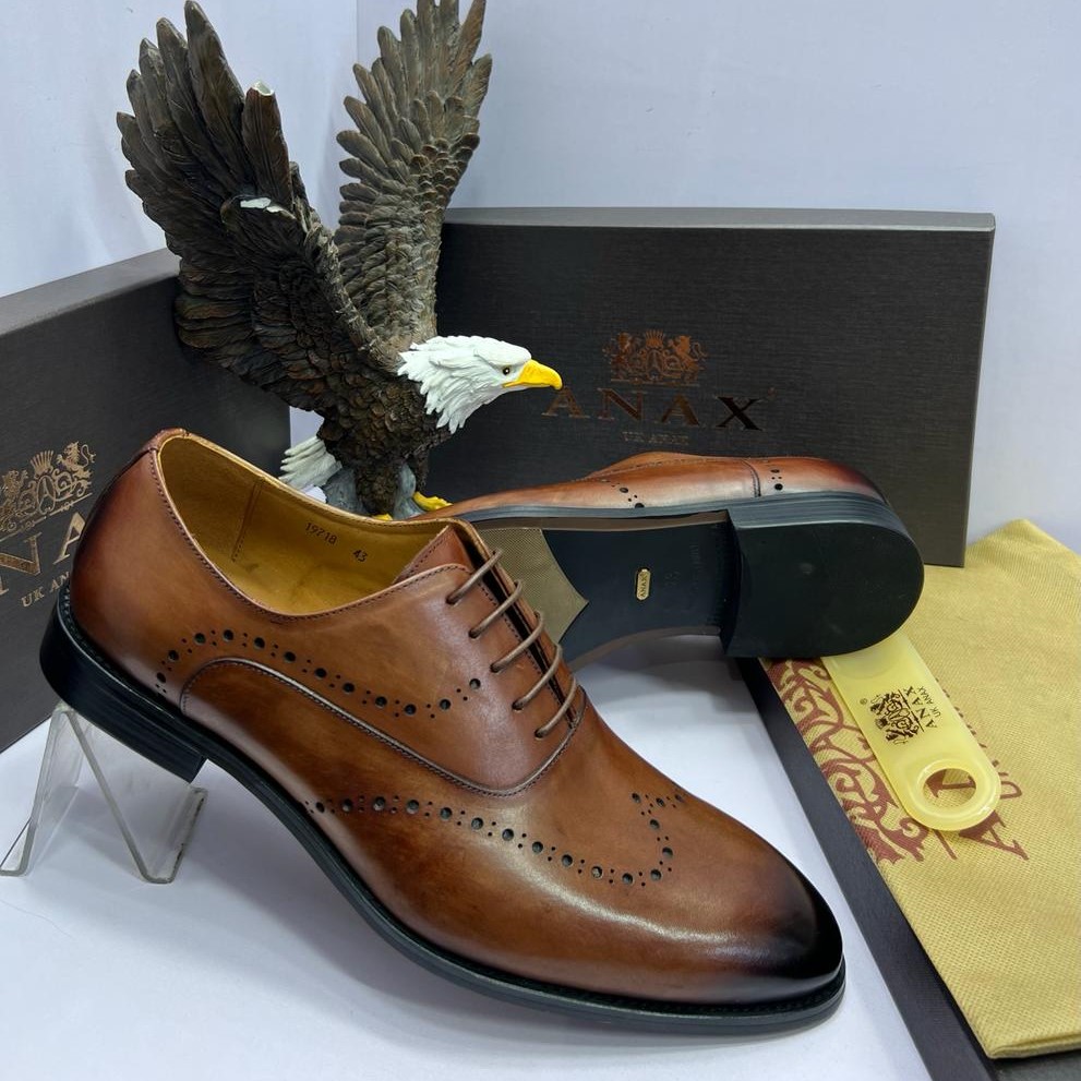EXCLUSIVE ITALIAN LEATHER COOPERATE SHOES