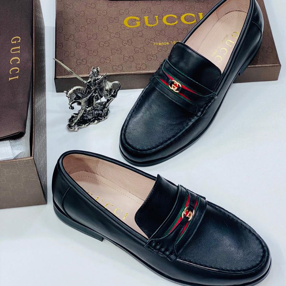 FASHION HANDMADE CASUAL LEATHER SLIP-ON LOAFERS