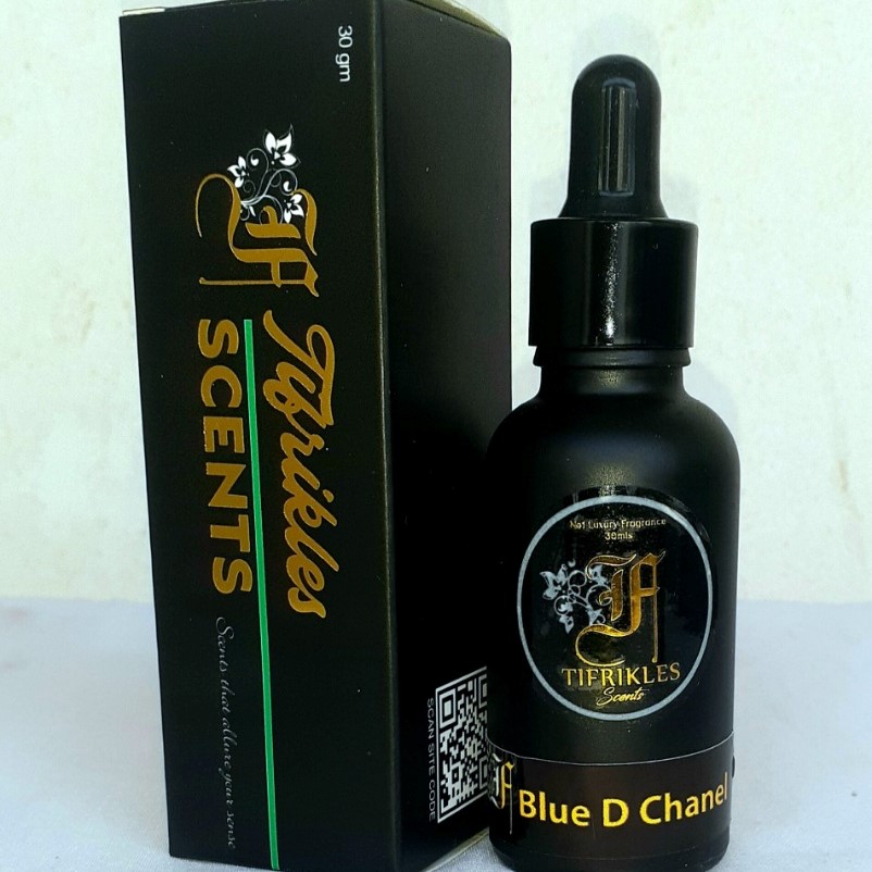 Undiluted Perfume Oil- Blue D