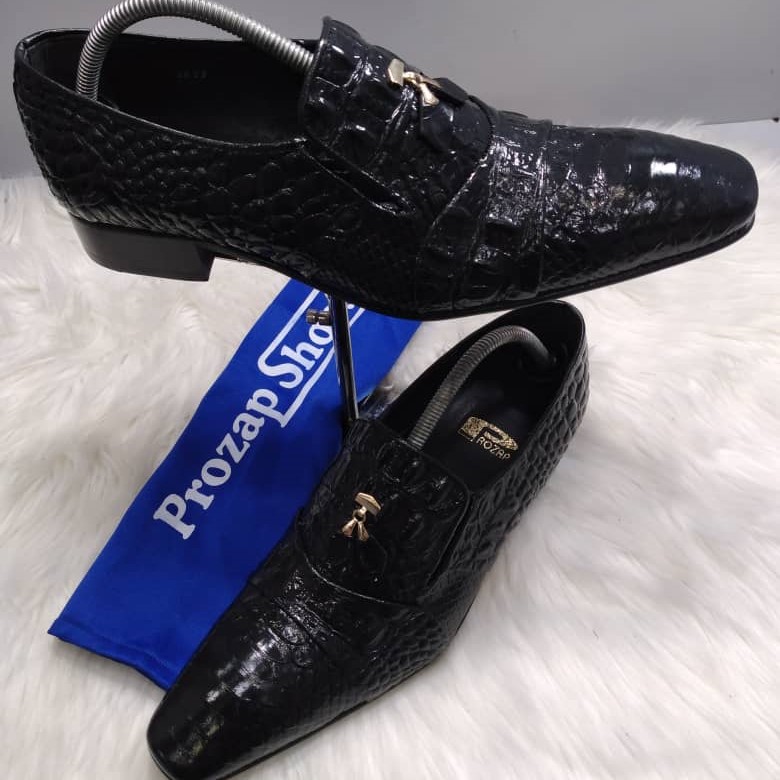 FANCY UNIQUE LEATHER SLIP ON LOAFERS