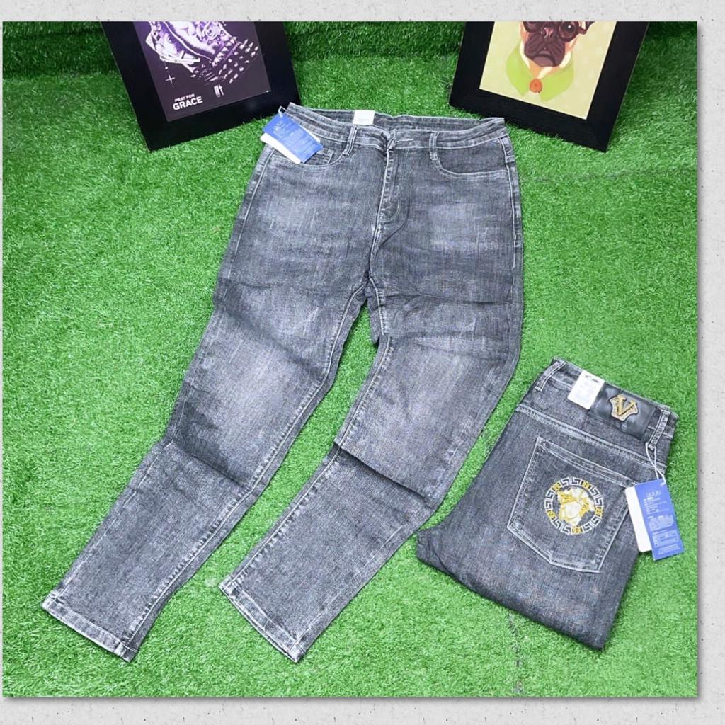 FASHION STONED DESIGNERS JEAN TROUSERS