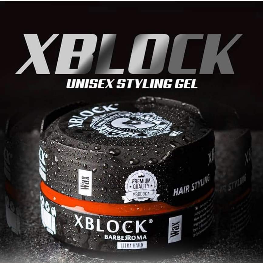 XBLOCK Barber Roma Unisex Styling Gel Ultra Hard