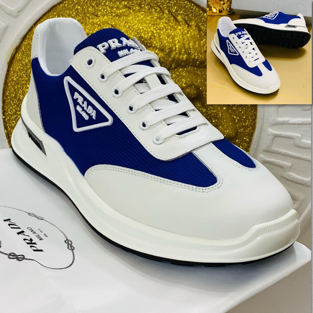 AUTHENTIC CASUAL LEATHER LOGO SNEAKERS
