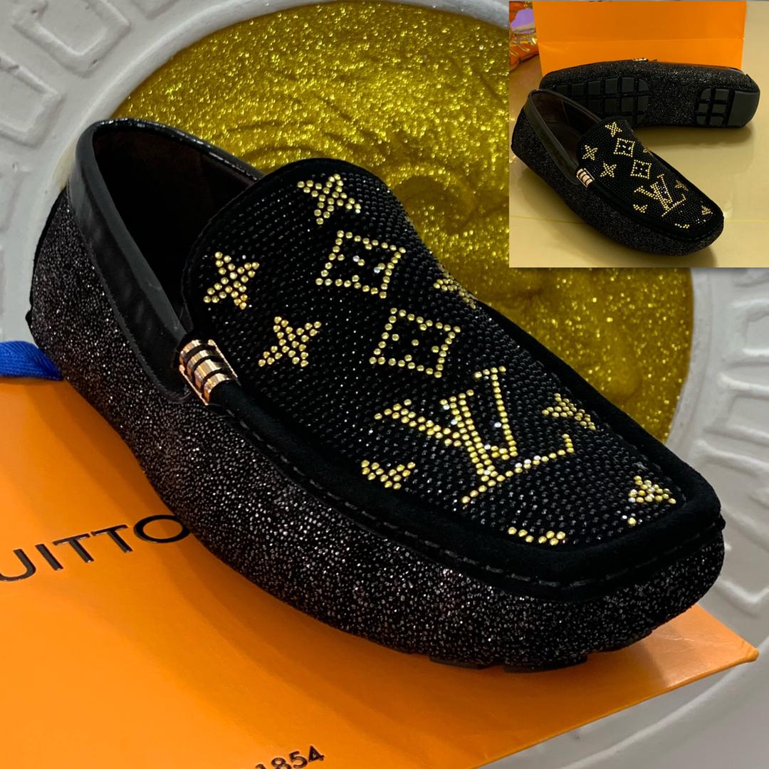 QUALITY EXECUTIVE EMBELLISH PATTERNED LOAFERS