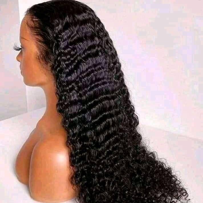 20 INCHES LUXURY DEEP WAVE FRONTAL WIG