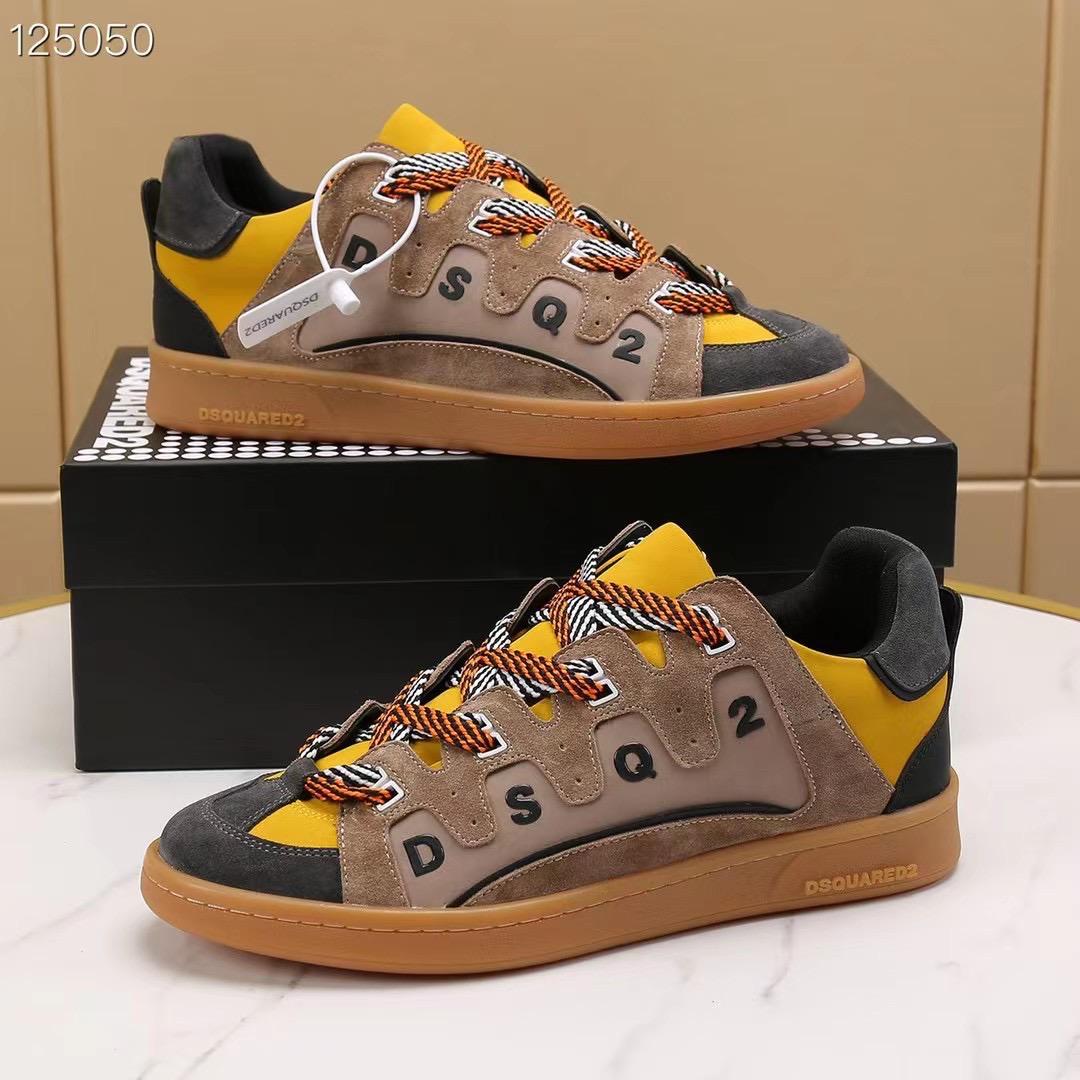 DESIGNERS PANELLED DSQ2 LOW SNEAKERS