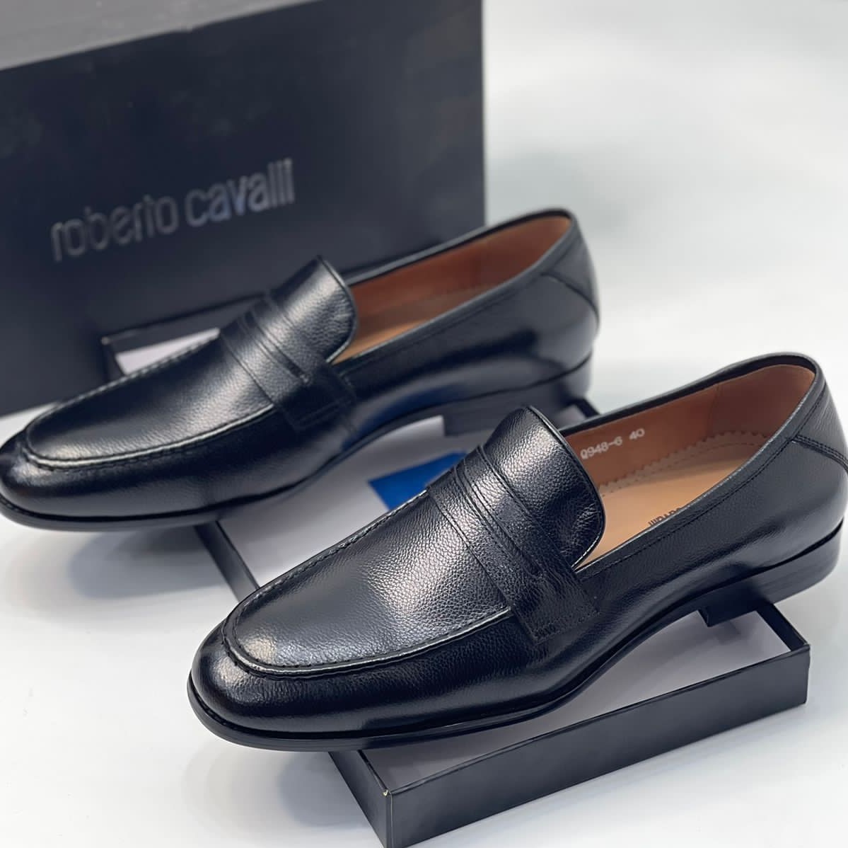 GENUINE CASUAL LEATHER SLIP-ON LOAFERS