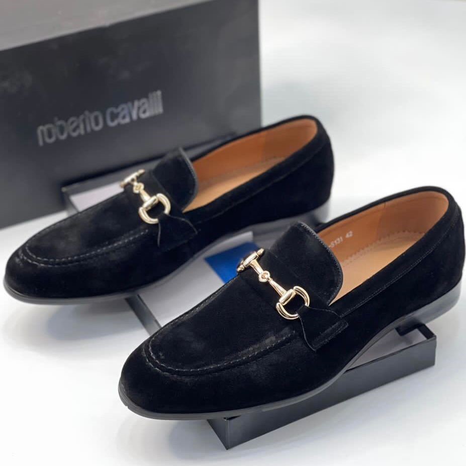 ITALIAN AUTHENTIC MOCCASIN SUEDE LOAFERS