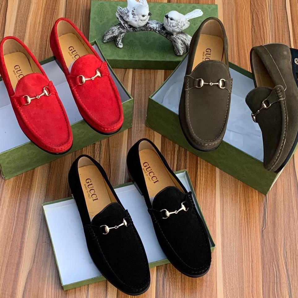 QUALITY LEATHER SUEDE LOAFER SHOES