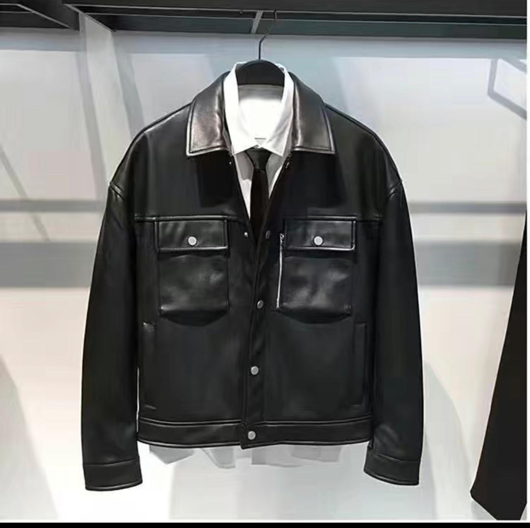 HIGH QUALITY BONDED LEATHER JACKET