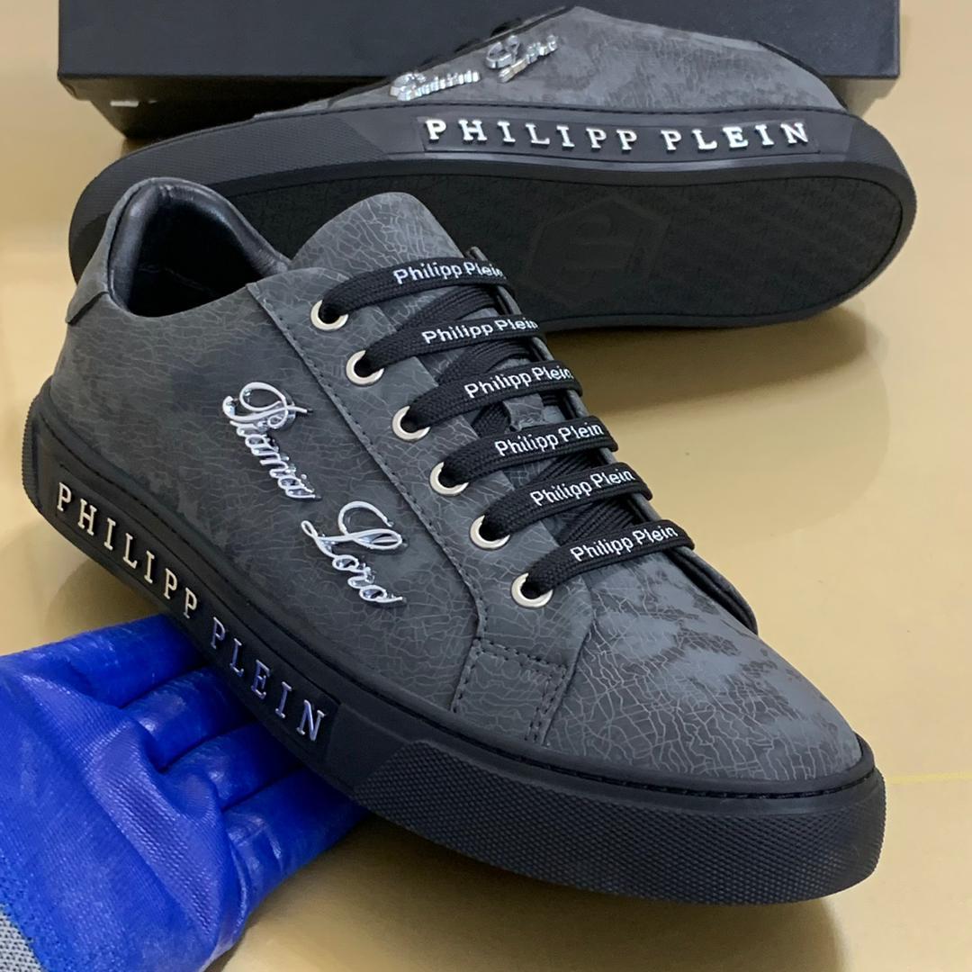PP DESIGNER LUXURY HIGH-QUALITY LACEUP SNEAKERS