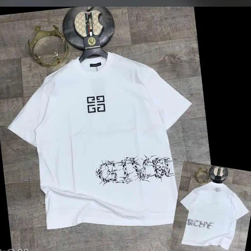 Round-neck Grid Designer Polo Shirt, T-shirt, tees